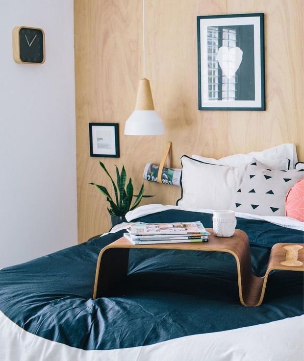 Фотография: Спальня в стиле Лофт, Скандинавский, Интерьер комнат – фото на INMYROOM