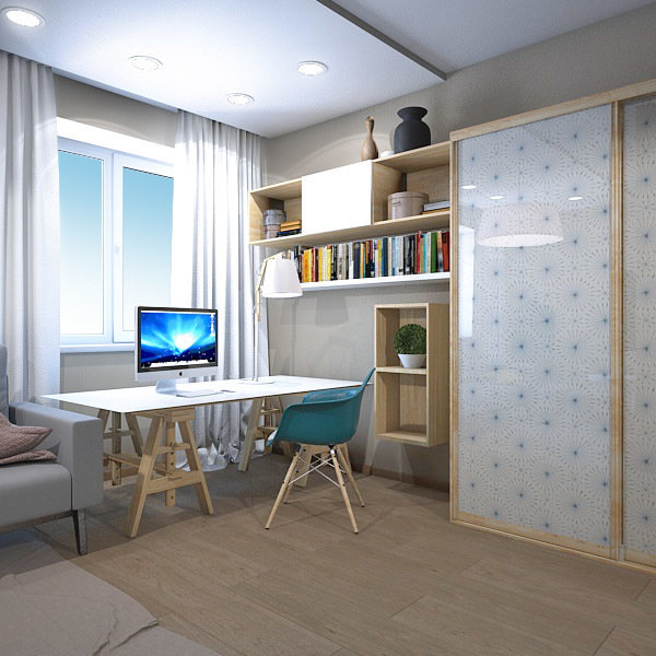 Фото из портфолио Минимализм в цвете – фотографии дизайна интерьеров на INMYROOM