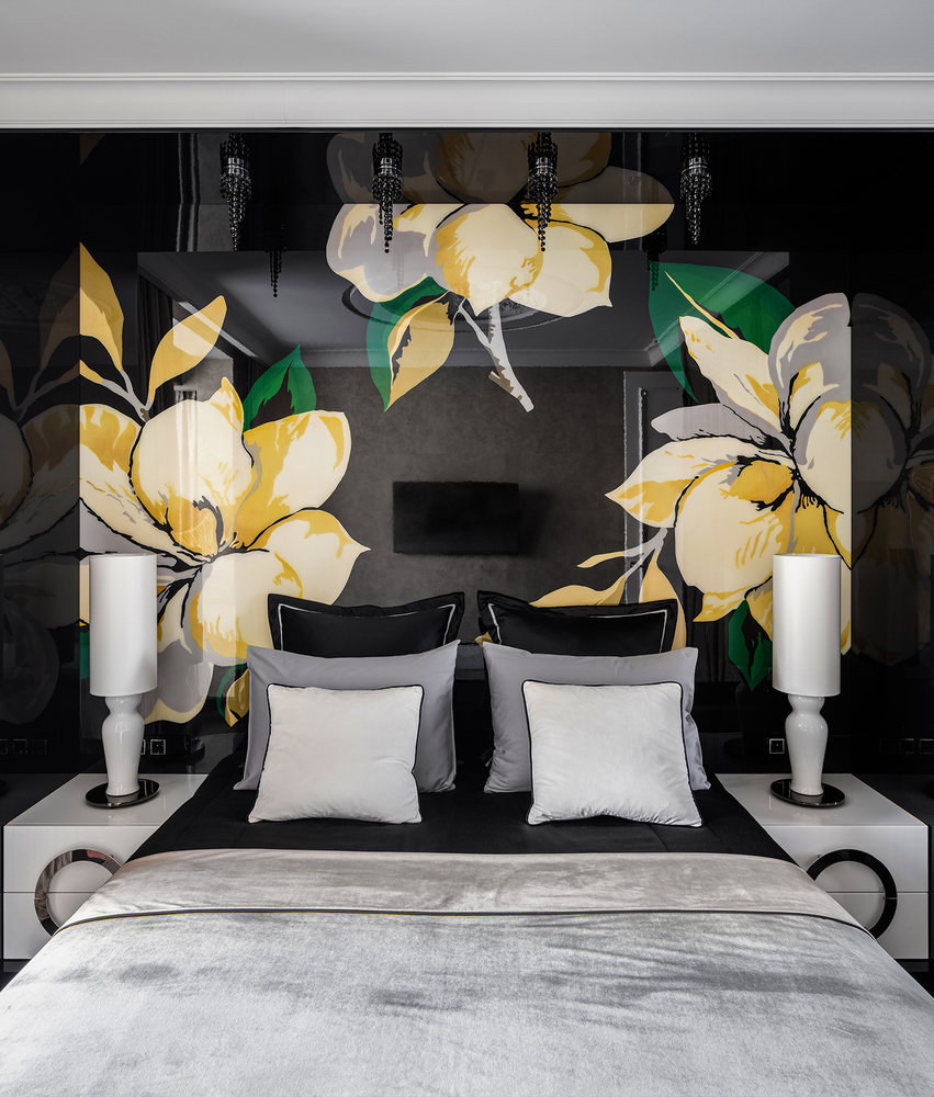 Фотография: Спальня в стиле Современный, Классический, Квартира, Проект недели, Москва, 3 комнаты, 60-90 метров, ЖК «Мосфильмовский», #эксклюзивныепроекты, Ирина Шевченко – фото на INMYROOM Фотография: Спальня в стиле Современный, Классический, Квартира, Проект недели, Москва, 3 комнаты, 60-90 метров, ЖК «Мосфильмовский», #эксклюзивныепроекты, Ирина Шевченко – фото на INMYROOM