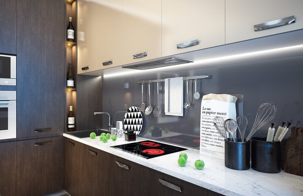 Фото из портфолио Квартира 80 кв.м – фотографии дизайна интерьеров на INMYROOM