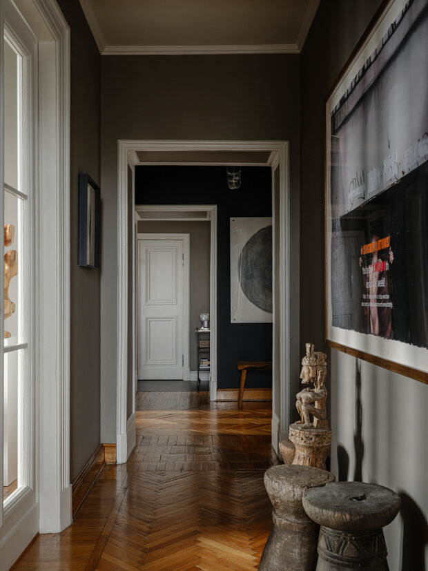 Фотография: Прихожая в стиле Современный, Эклектика, Квартира, Проект дня, Москва, Сталинка, 3 комнаты, 60-90 метров, Айя Лисовая – фото на INMYROOM