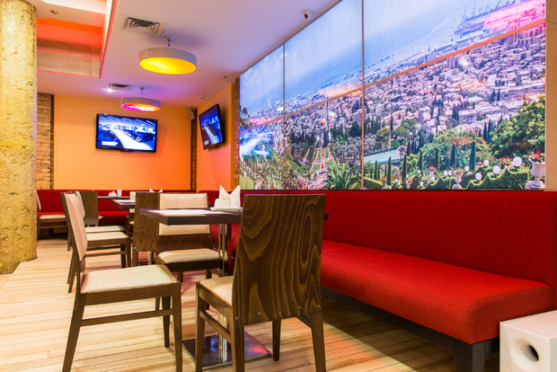 Фото из портфолио Дизайн интерьера ресторана "Цитрус" – фотографии дизайна интерьеров на INMYROOM