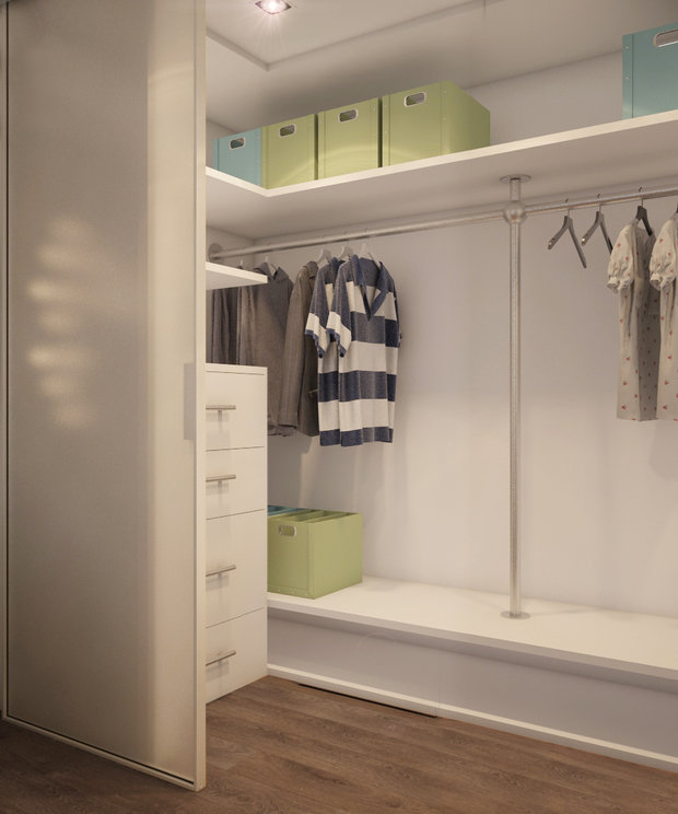 Фотография: Гардеробная в стиле Современный – фото на INMYROOM