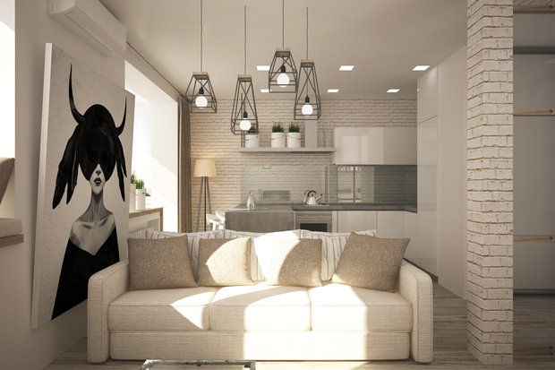 Фото из портфолио Гостиная – фотографии дизайна интерьеров на INMYROOM