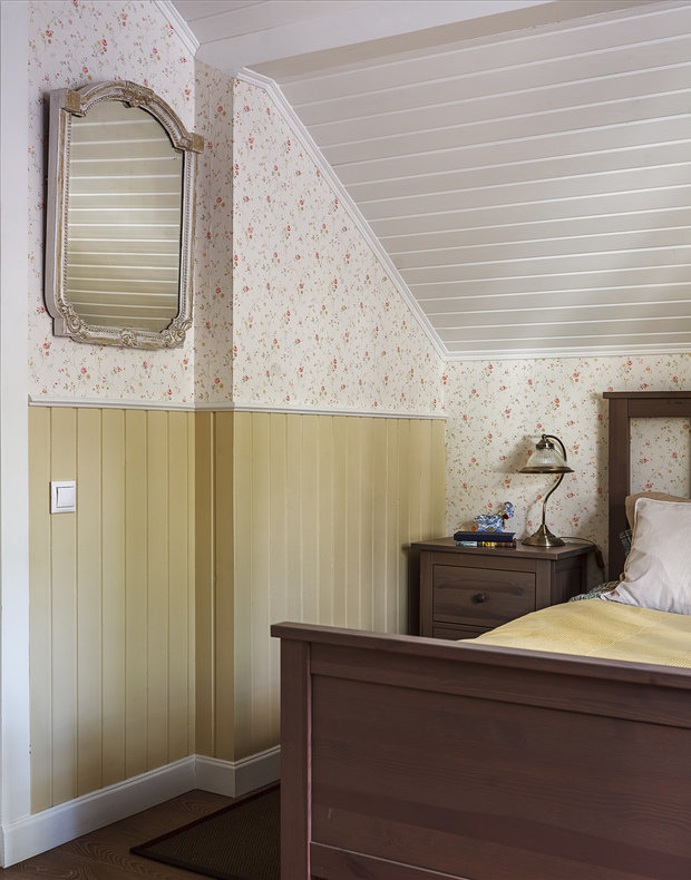Фотография: Спальня в стиле Прованс и Кантри, Классический, Скандинавский, Дом, Проект недели, Дача, Герой InMyRoom, Московская область, Сергей Красюк, Кратово, Илья Константинов – фото на INMYROOM