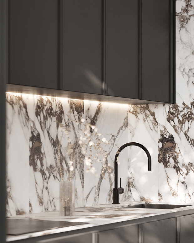 Фото из портфолио Дизайн интерьера квартиры в ЖК «Министр» в стиле современная классика – фотографии дизайна интерьеров на INMYROOM