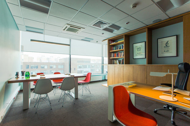 Фото из портфолио Офис компании Б2Б центр – фотографии дизайна интерьеров на INMYROOM