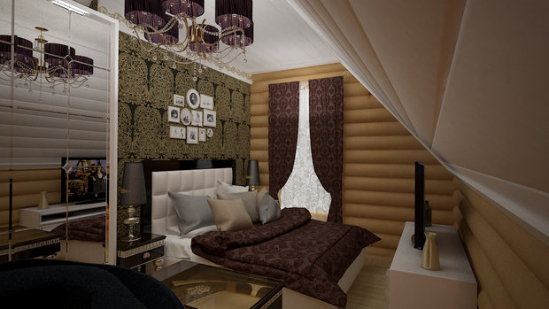 Фото из портфолио Коттедж п. Устиновка – фотографии дизайна интерьеров на INMYROOM