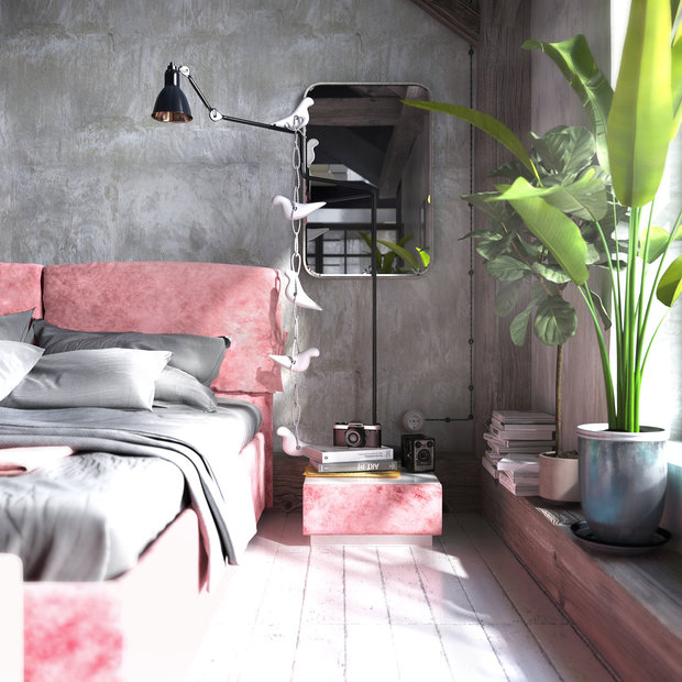 Фото из портфолио Её лофт – фотографии дизайна интерьеров на INMYROOM