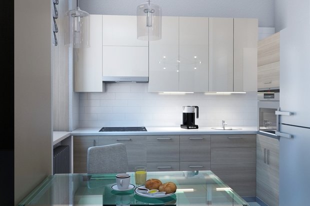 Фотография: Кухня и столовая в стиле Минимализм – фото на INMYROOM