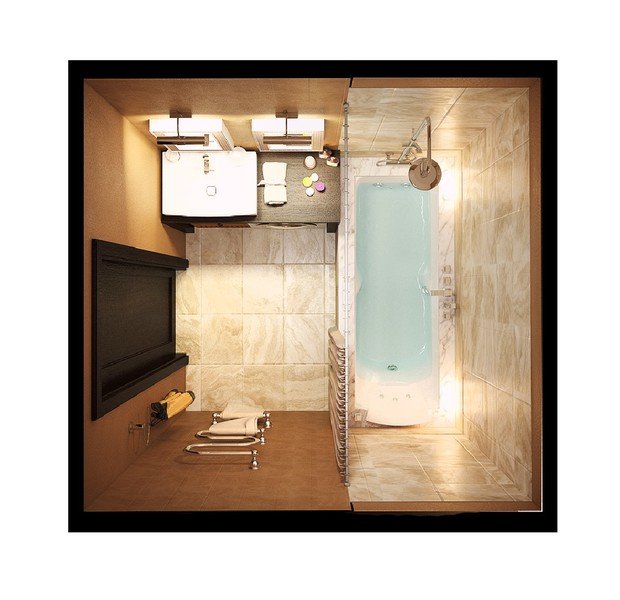 Фото из портфолио Квартира для пары с детьми – фотографии дизайна интерьеров на INMYROOM