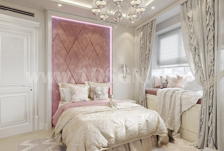 Дизайн интерьера детской комнаты в ЖК "Wellton Park" Голландский дом г.Москва