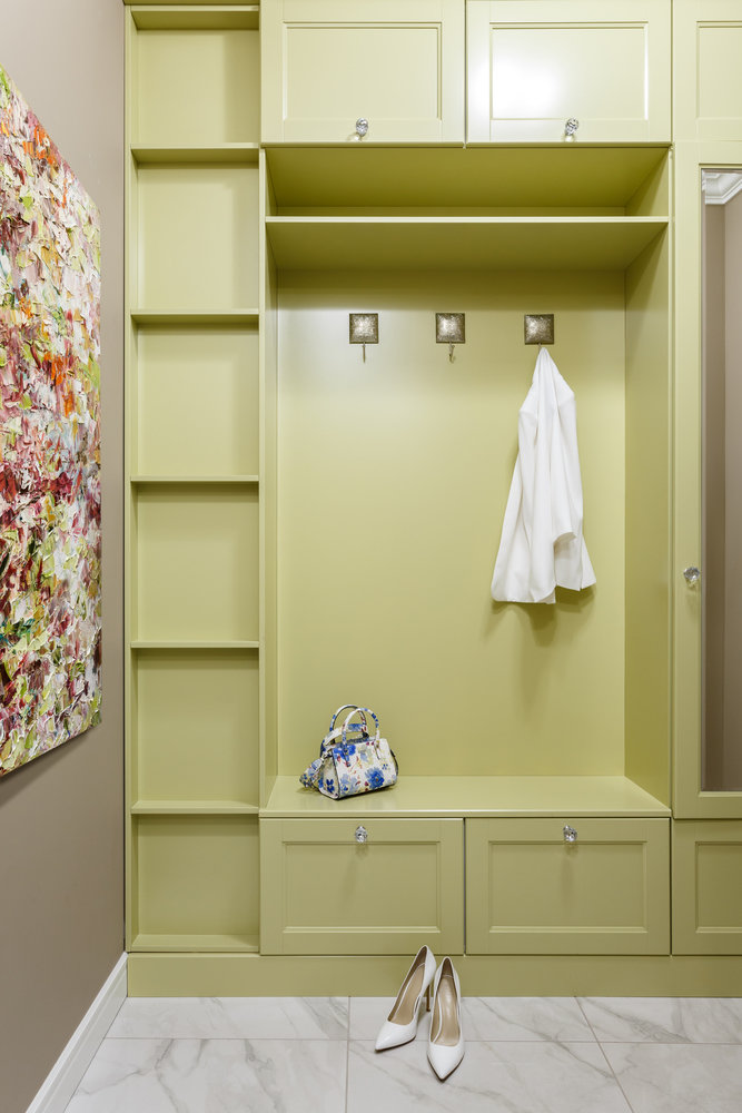 Фотография: Прихожая в стиле Классический, Современный, Квартира, Проект недели, Москва, Монолитный дом, 2 комнаты, 60-90 метров, Екатерина Третьякова – фото на INMYROOM Фотография: Прихожая в стиле Классический, Современный, Квартира, Проект недели, Москва, Монолитный дом, 2 комнаты, 60-90 метров, Екатерина Третьякова – фото на INMYROOM