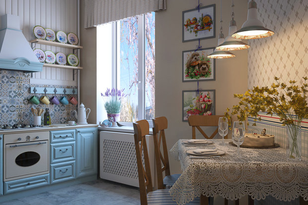 Фото из портфолио Веточка лаванды – фотографии дизайна интерьеров на INMYROOM