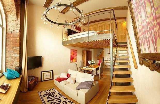 Фотография: Гостиная в стиле Эко, Советы – фото на INMYROOM