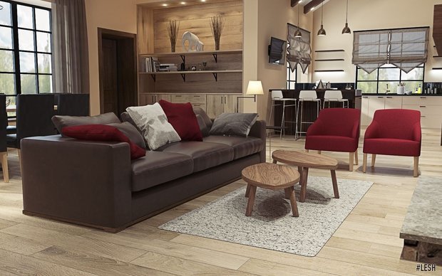 Фото из портфолио Velikie Luki 200 м. – фотографии дизайна интерьеров на INMYROOM