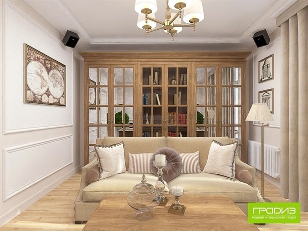 Фото из портфолио Уютная классика – фотографии дизайна интерьеров на INMYROOM