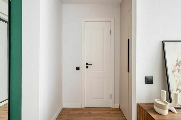 Фотография: Прихожая в стиле Современный, Минимализм, Проект дня, Блочный дом, 3 комнаты, 40-60 метров, Москав, II 29-3 – фото на INMYROOM