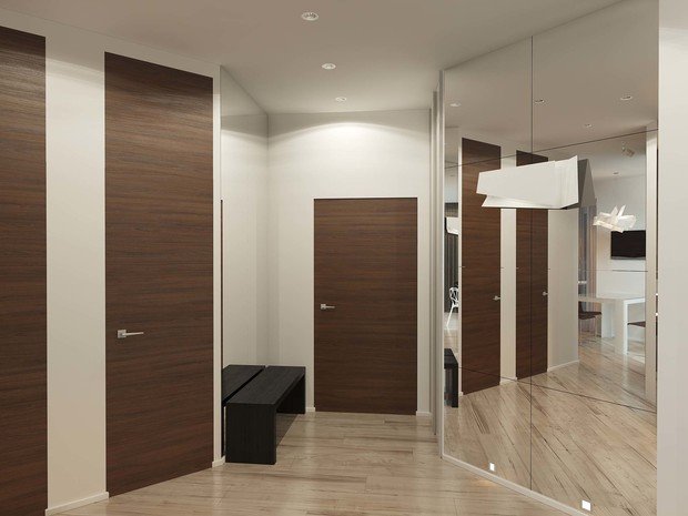 Фото из портфолио Геометричность пространства. Город Жуковский. – фотографии дизайна интерьеров на INMYROOM