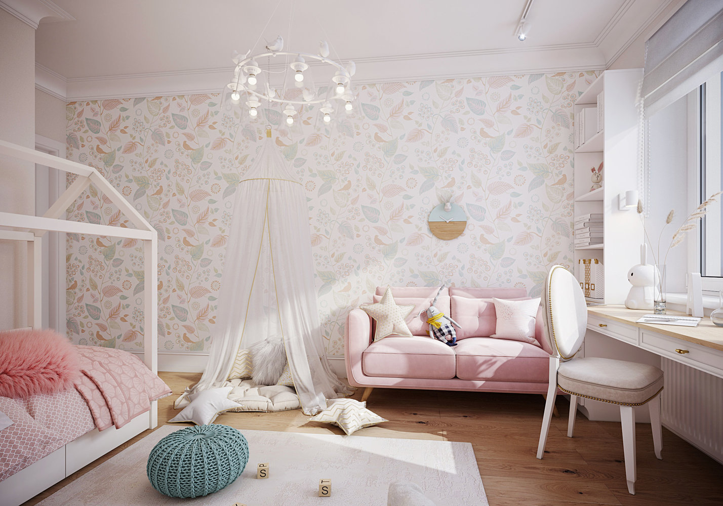 Фотография: Детская в стиле Современный, Квартира, Проект недели, Санкт-Петербург, 3 комнаты, 60-90 метров, Юлия Бабинцева, YUHOME design – фото на INMYROOM Фотография: Детская в стиле Современный, Квартира, Проект недели, Санкт-Петербург, 3 комнаты, 60-90 метров, Юлия Бабинцева, YUHOME design – фото на INMYROOM