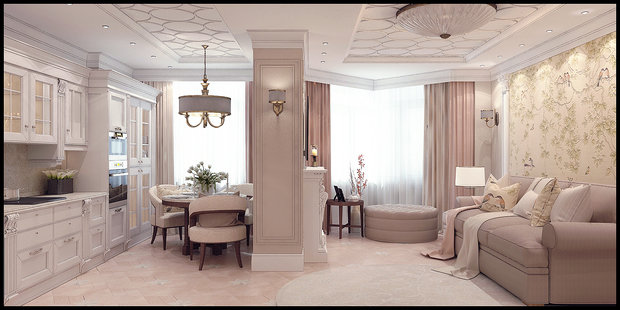 Фото из портфолио Классика – фотографии дизайна интерьеров на INMYROOM