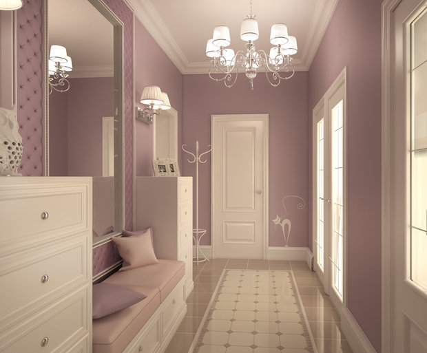 Фото из портфолио Этюд в розовых тонах – фотографии дизайна интерьеров на INMYROOM