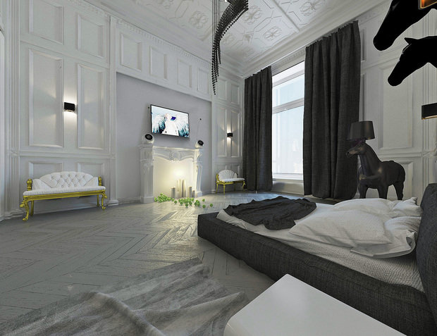 Фото из портфолио Спальня – фотографии дизайна интерьеров на INMYROOM