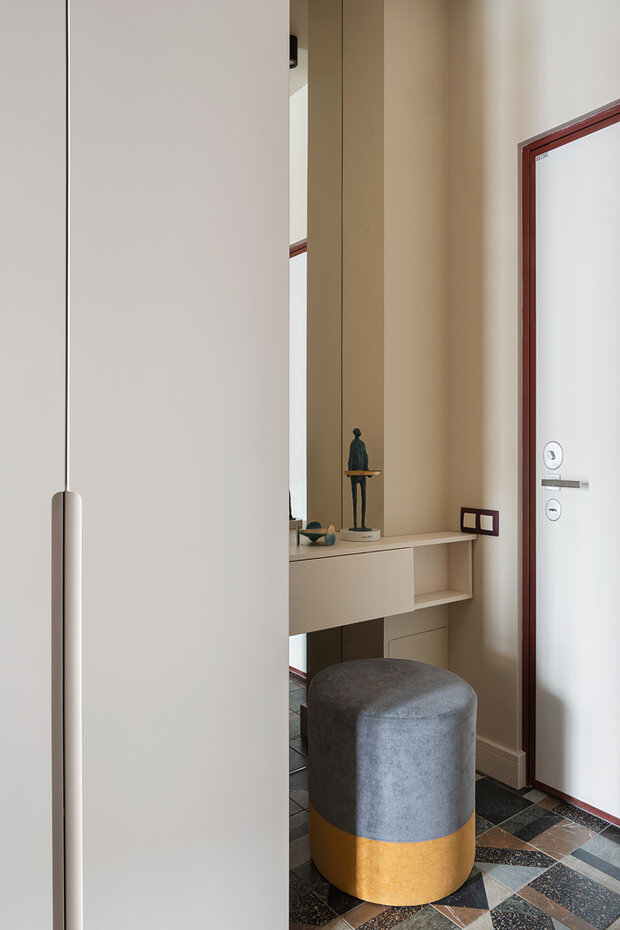 Фотография: Прихожая в стиле Современный, Минимализм, Квартира, Проект дня, Москва, 2 комнаты, до 40 метров, Gromova Buro, Анна Громова – фото на INMYROOM