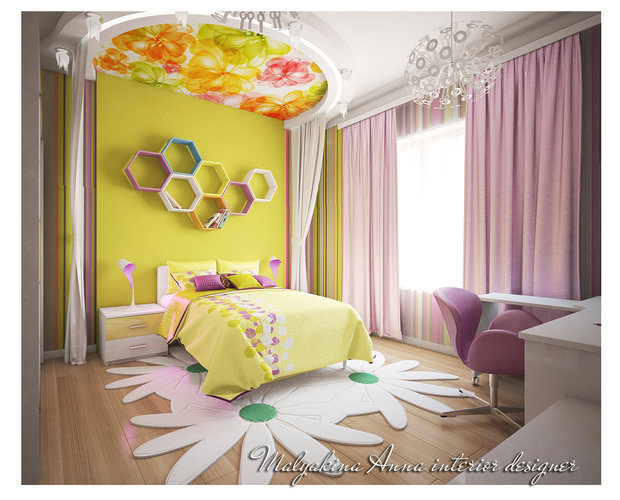 Фото из портфолио Энергия цвета  – фотографии дизайна интерьеров на INMYROOM