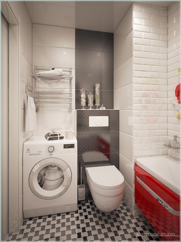 Фото из портфолио Квартира в стиле Поп-Арт – фотографии дизайна интерьеров на INMYROOM