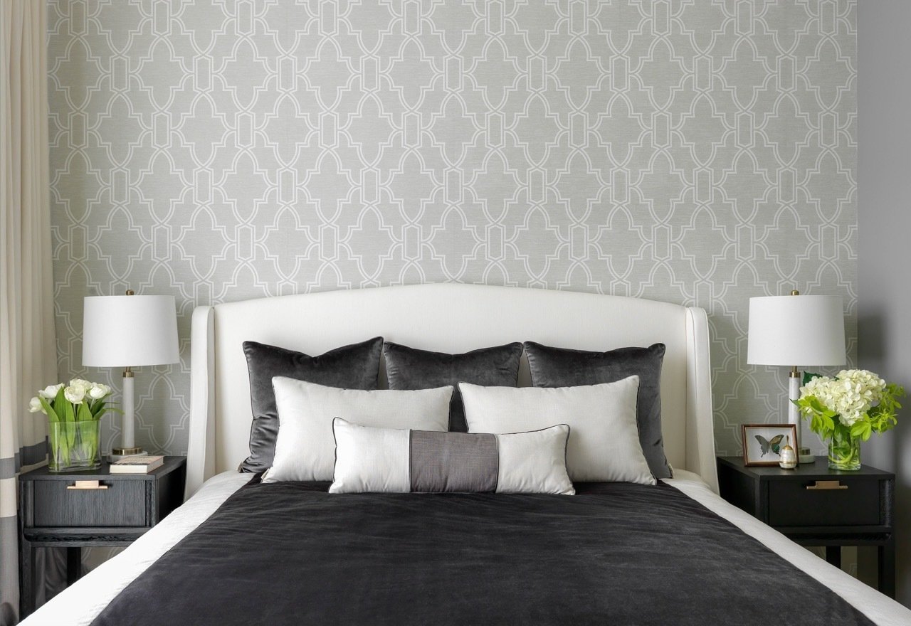 Фотография: Спальня в стиле Современный, Квартира, Проект недели, Москва, Монолитный дом, 2 комнаты, 40-60 метров, Виктория Власова – фото на INMYROOM Фотография: Спальня в стиле Современный, Квартира, Проект недели, Москва, Монолитный дом, 2 комнаты, 40-60 метров, Виктория Власова – фото на INMYROOM