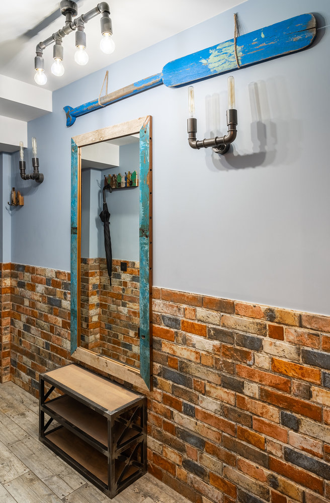 Фотография: Прихожая в стиле Лофт, Эклектика, Малогабаритная квартира, Квартира, Проект недели, Москва, 2 комнаты, 40-60 метров, Елена Дадиани – фото на INMYROOM Фотография: Прихожая в стиле Лофт, Эклектика, Малогабаритная квартира, Квартира, Проект недели, Москва, 2 комнаты, 40-60 метров, Елена Дадиани – фото на INMYROOM