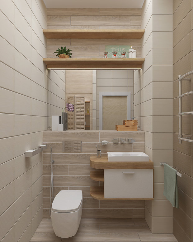 Фото из портфолио Таунхаус для молодой семьи – фотографии дизайна интерьеров на INMYROOM