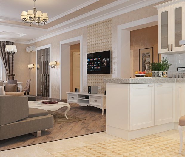 Фото из портфолио Дом в Долгом Буераке (240 кв.м) – фотографии дизайна интерьеров на INMYROOM