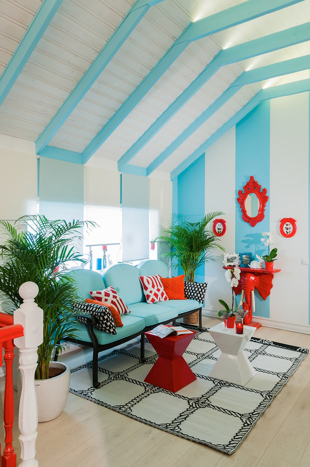 Фотография: Гостиная в стиле Восточный, Квартира, Дома и квартиры – фото на INMYROOM