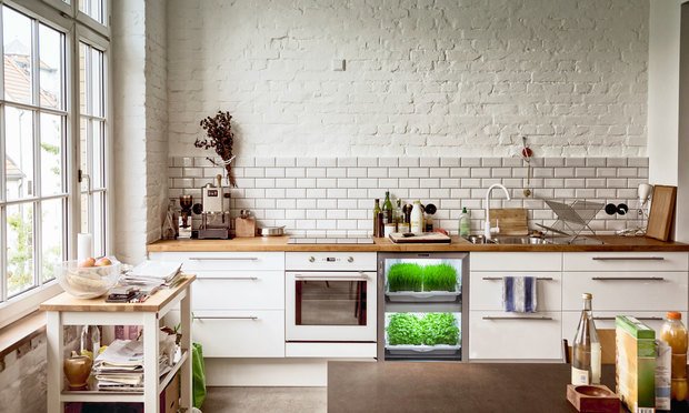 Фотография: Кухня и столовая в стиле Лофт, Перепланировка, Finish – фото на INMYROOM