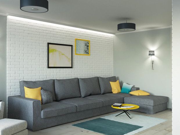 Фото из портфолио Квартира (ЖК Московский квартал) – фотографии дизайна интерьеров на INMYROOM