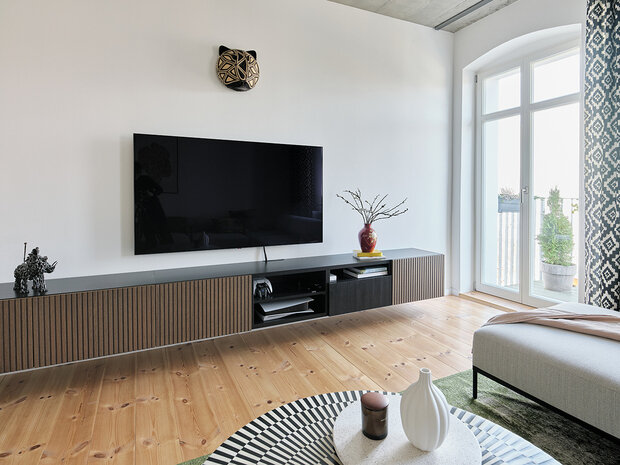 Фотография: Гостиная в стиле Лофт, Современный, Минимализм, Квартира, Проект дня, Берлин, 2 комнаты, 60-90 метров, современный с элементами минимализма и лофта, Елена Коломейцева – фото на INMYROOM