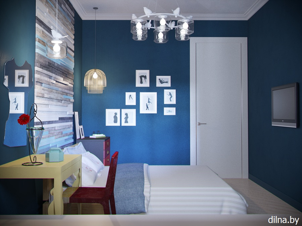 Фото из портфолио СИНИЙ АККОРД - квартира 56 м2 – фотографии дизайна интерьеров на InMyRoom.ru