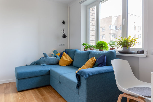 Фото из портфолио Квартира на Белорусской – фотографии дизайна интерьеров на INMYROOM