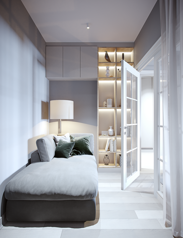 Фото из портфолио  Apartment «Gorod»  – фотографии дизайна интерьеров на INMYROOM