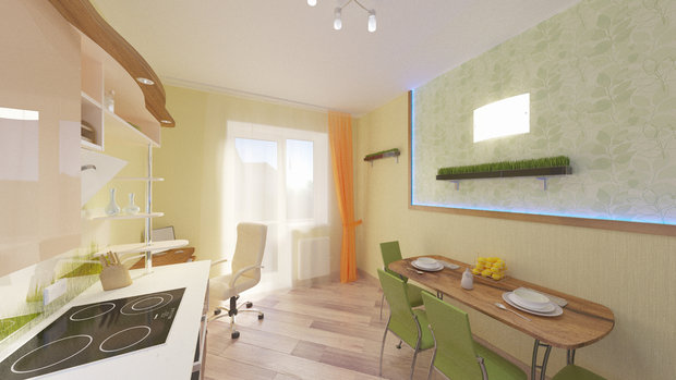 Фото из портфолио Зеленая лужайка – фотографии дизайна интерьеров на INMYROOM