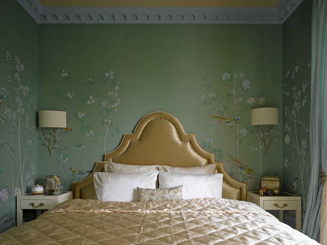 Фотография: Спальня в стиле Современный, Классический, Эклектика, Квартира, Текстиль, Дома и квартиры – фото на INMYROOM