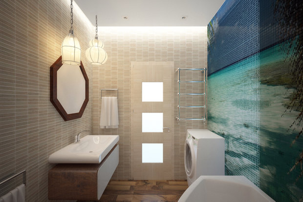 Фото из портфолио Ванная комната – фотографии дизайна интерьеров на INMYROOM
