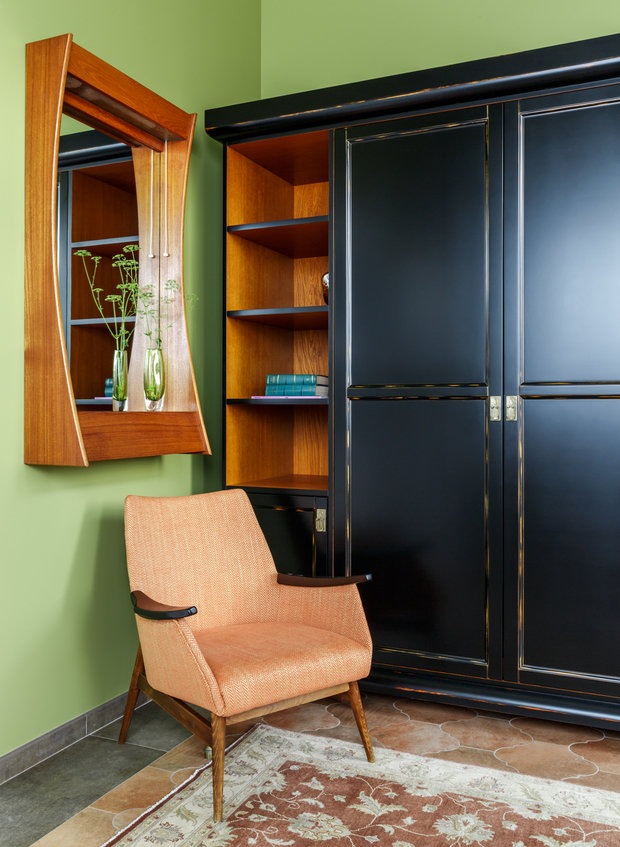 Фотография: Кабинет в стиле Эклектика, Дом, Проект недели, Дача, Московская область, 4 и больше, Более 90 метров, Мария Безрукова – фото на INMYROOM