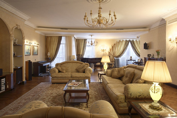 Фото из портфолио Загородный дом Усадьба Трубецких – фотографии дизайна интерьеров на INMYROOM