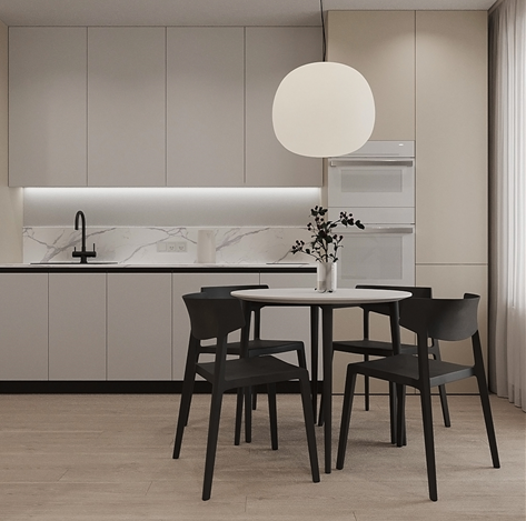 Фото из портфолио Пример визуализации и чертежей – фотографии дизайна интерьеров на INMYROOM