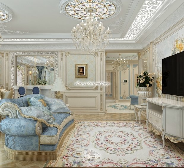 Фото из портфолио Элегантное благородство классического интерьера – фотографии дизайна интерьеров на INMYROOM