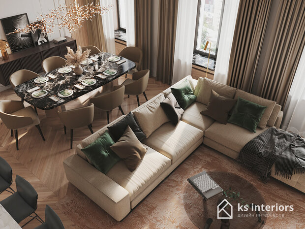 Фото из портфолио Квартира на Остоженке – фотографии дизайна интерьеров на INMYROOM
