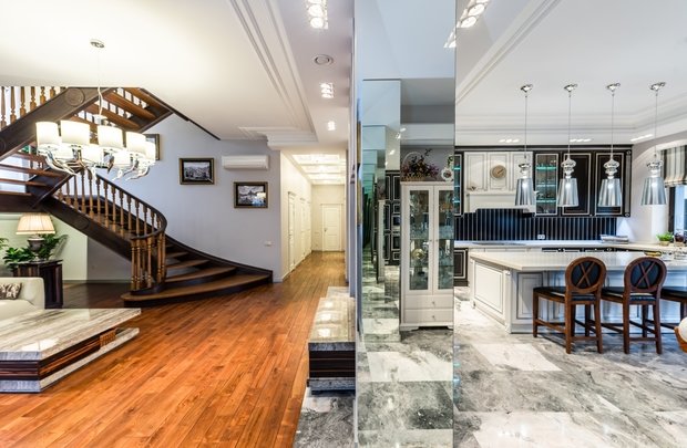 Фото из портфолио Загородный дом – фотографии дизайна интерьеров на INMYROOM